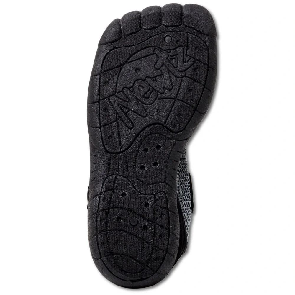 NEWTZ Boys Water Shoes, Size 12, Lime Green & Black